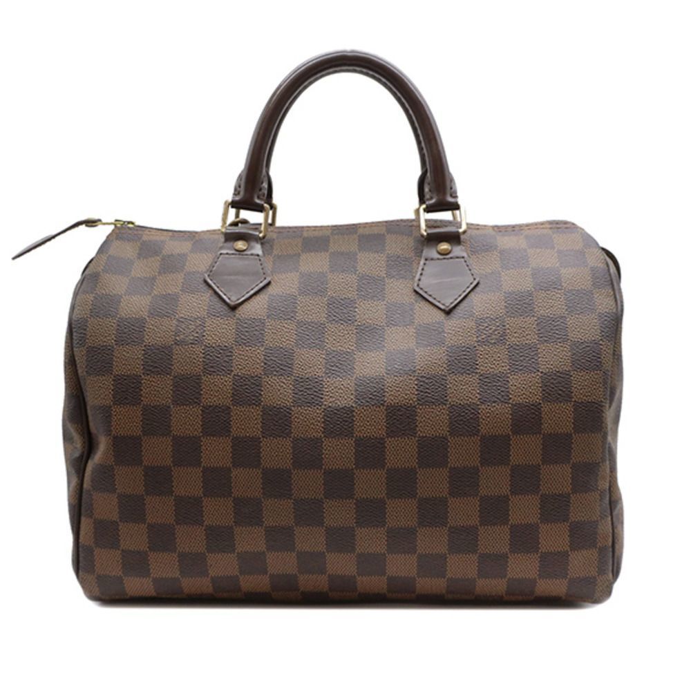 Louis Vuitton Handbag Speedy 30 Damier Ebene Brown